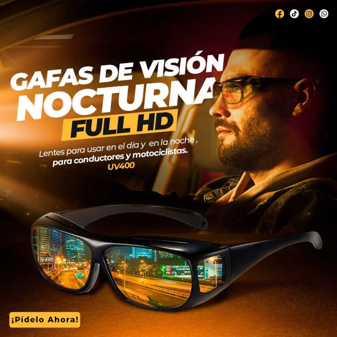 2x1 Gafas HD Polarizadas para conducir de Dia y Noche