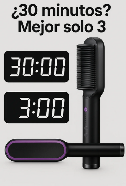 El secreto para un alisado rápido y brillante