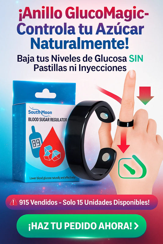 El anillo que cuida tu azúcar y tu bienestar