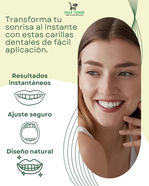 Sonríe con Confianza al Instante – Carillas Snap-On para una Sonrisa Perfecta